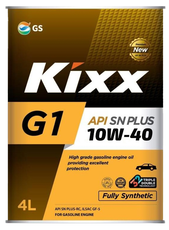 Моторное масло KIXX G1 SN PLUS 10W40, 4л